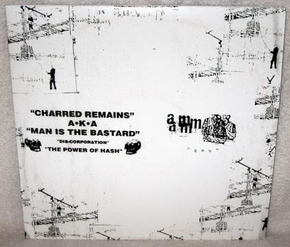 CHARRED REMAINS / AUNT MARY "Split" 10" Ep (Deep Six)